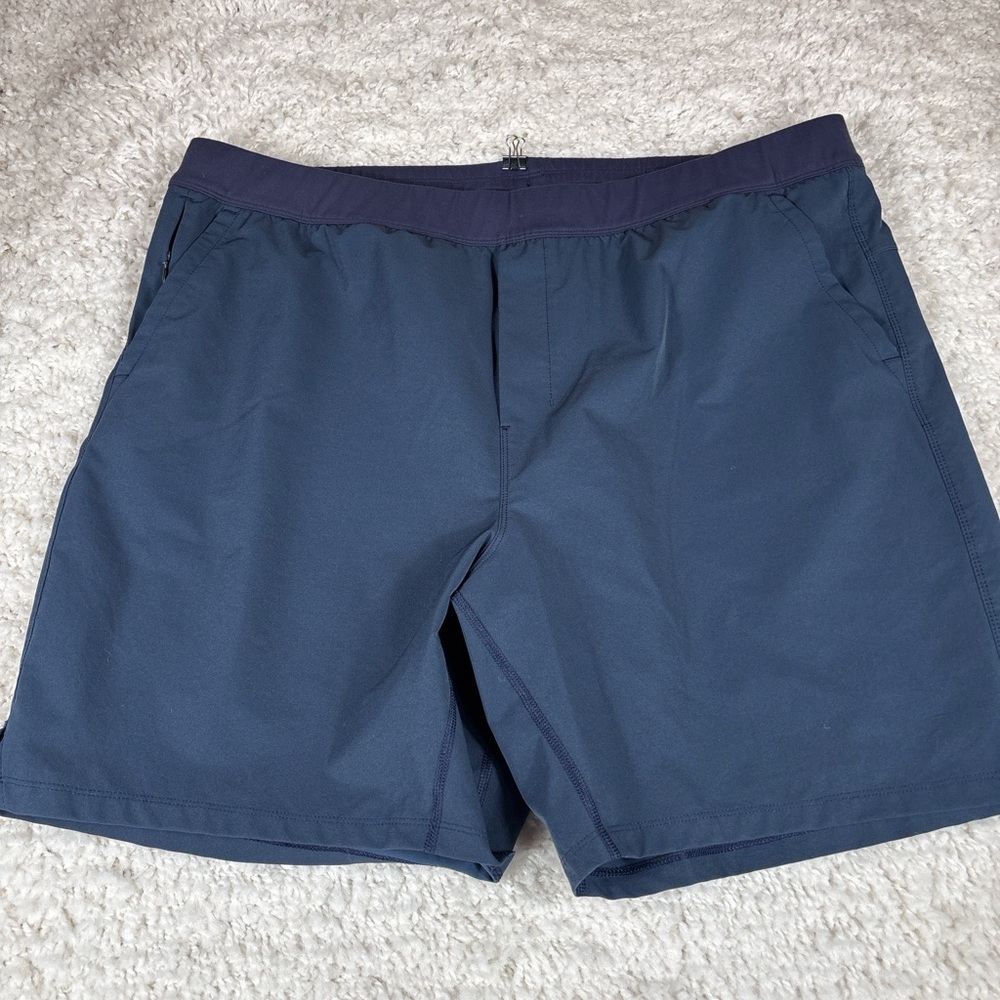 Public Rec Men's Flex Short-Lined, Navy Blue, Size 44
